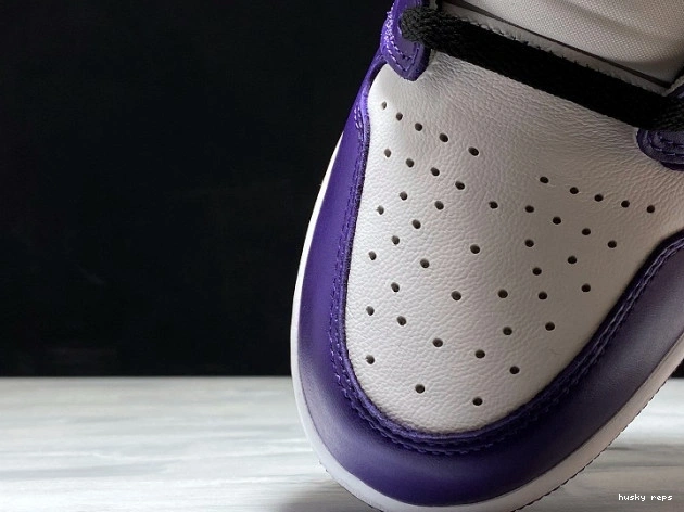 Rep Husky 1 555088-500 Court Air OG Purple Jordan High 0716